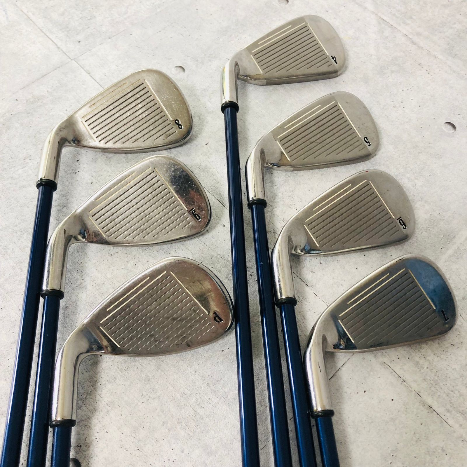 中古 ゴルフクラブセット callaway キャロウェイ 8本 Solaire ソレイル