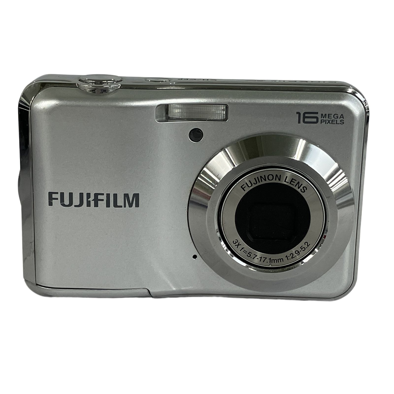 FUJIFILM FinePix AV250 シルバー コンデジ 中古 訳あり Y11440200
