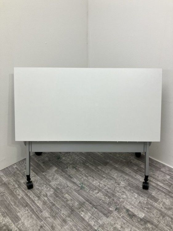 【中古品】プラス リネロ2シリーズ 1200サイドスタックテーブル LD-420 W4 ホワイト