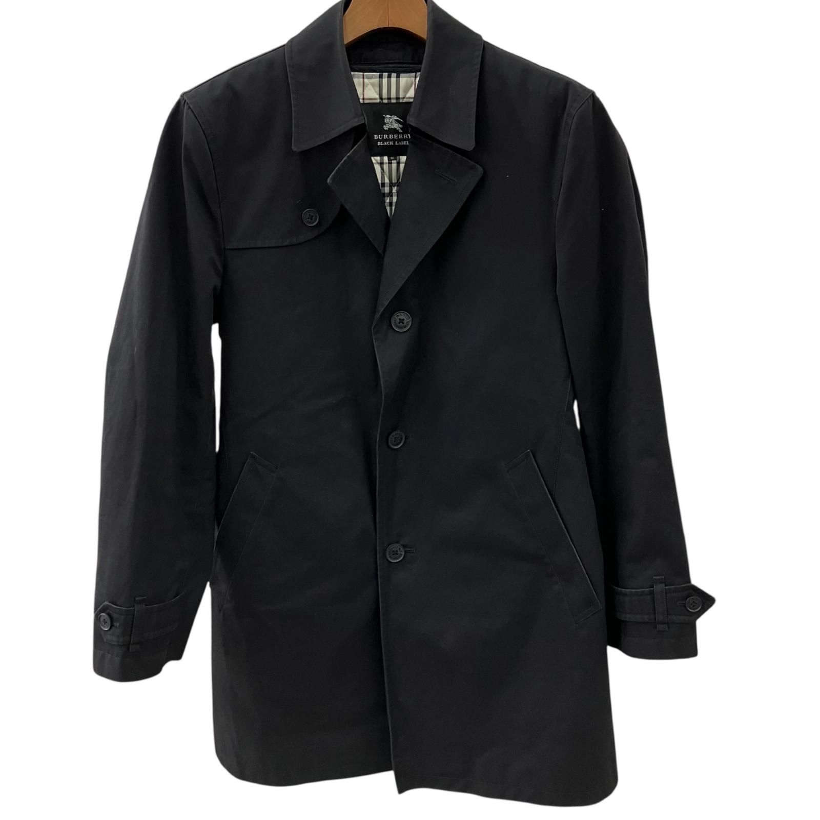 『極美品』バーバリーブラックレーベル　トレンチコート　Mサイズ 180053 現状品 BURBERRY BLACK LABEL バーバリーブラックレーベル