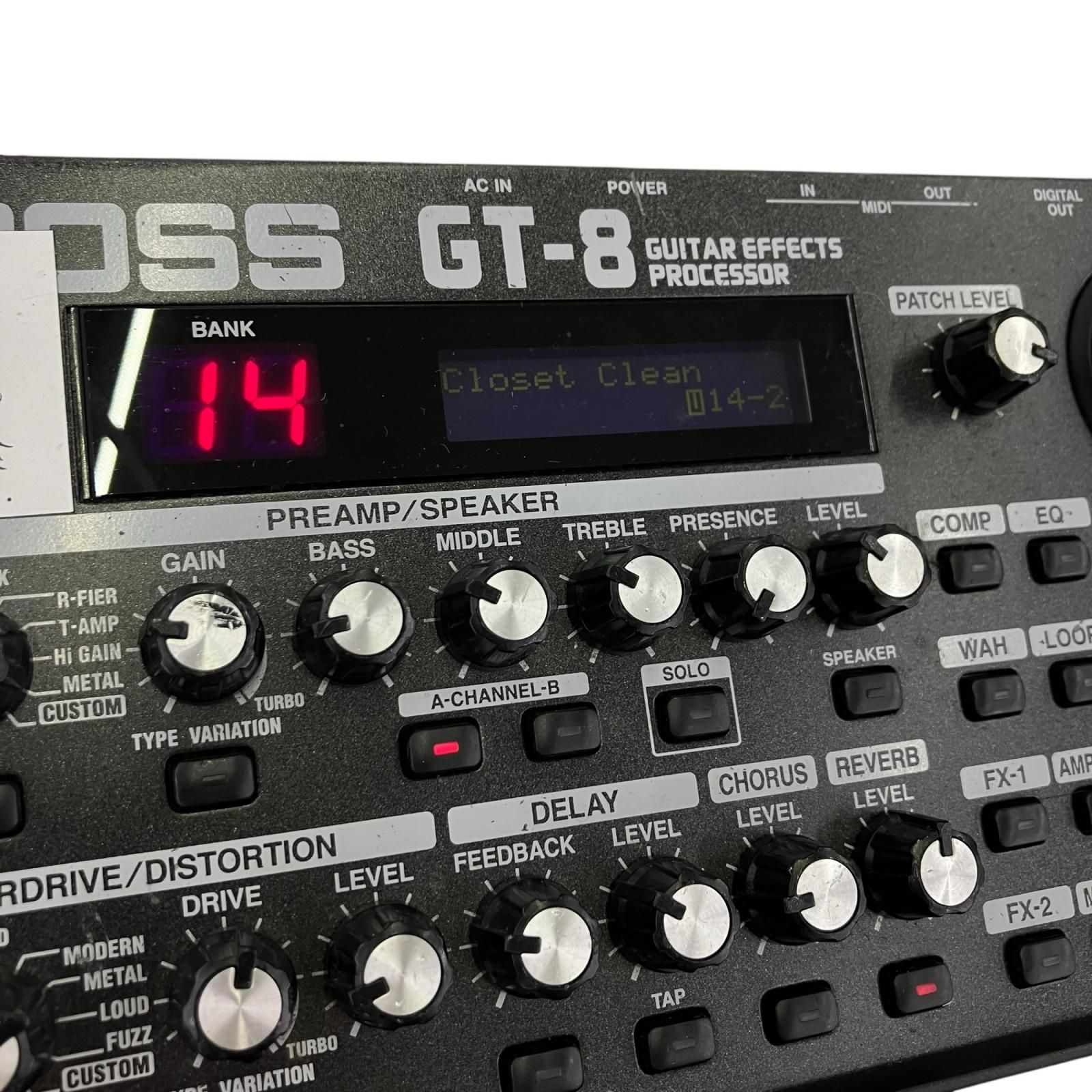GT-8 BOSS マルチエフェクター BOSS⁄ボス BOSS(ボス) (ボス) ⁄ | GT-1