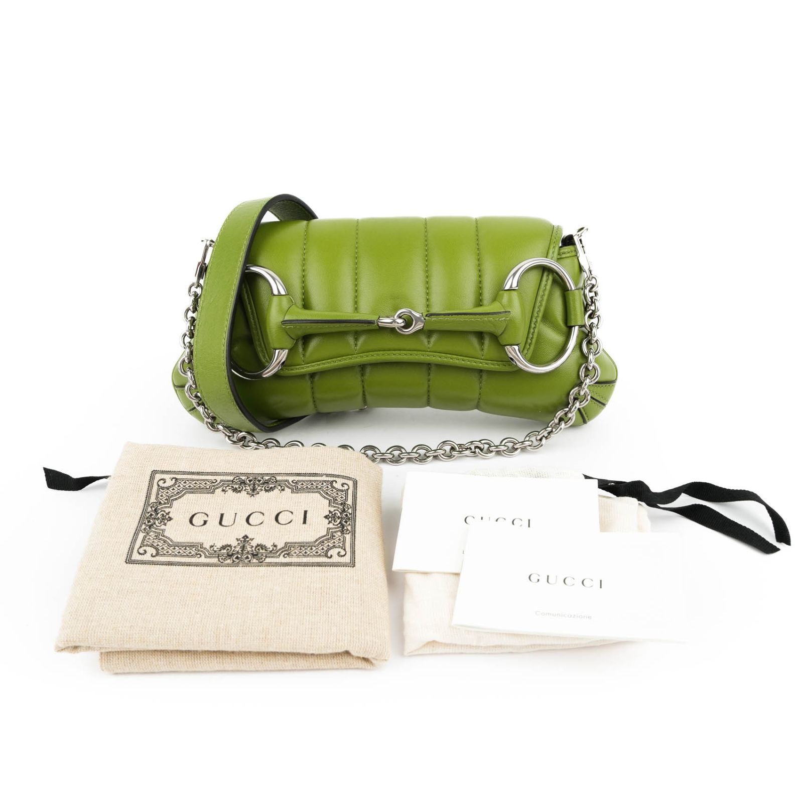 未使用級・極美品】グッチ GUCCI ホースビット 1955 チェーン スモール