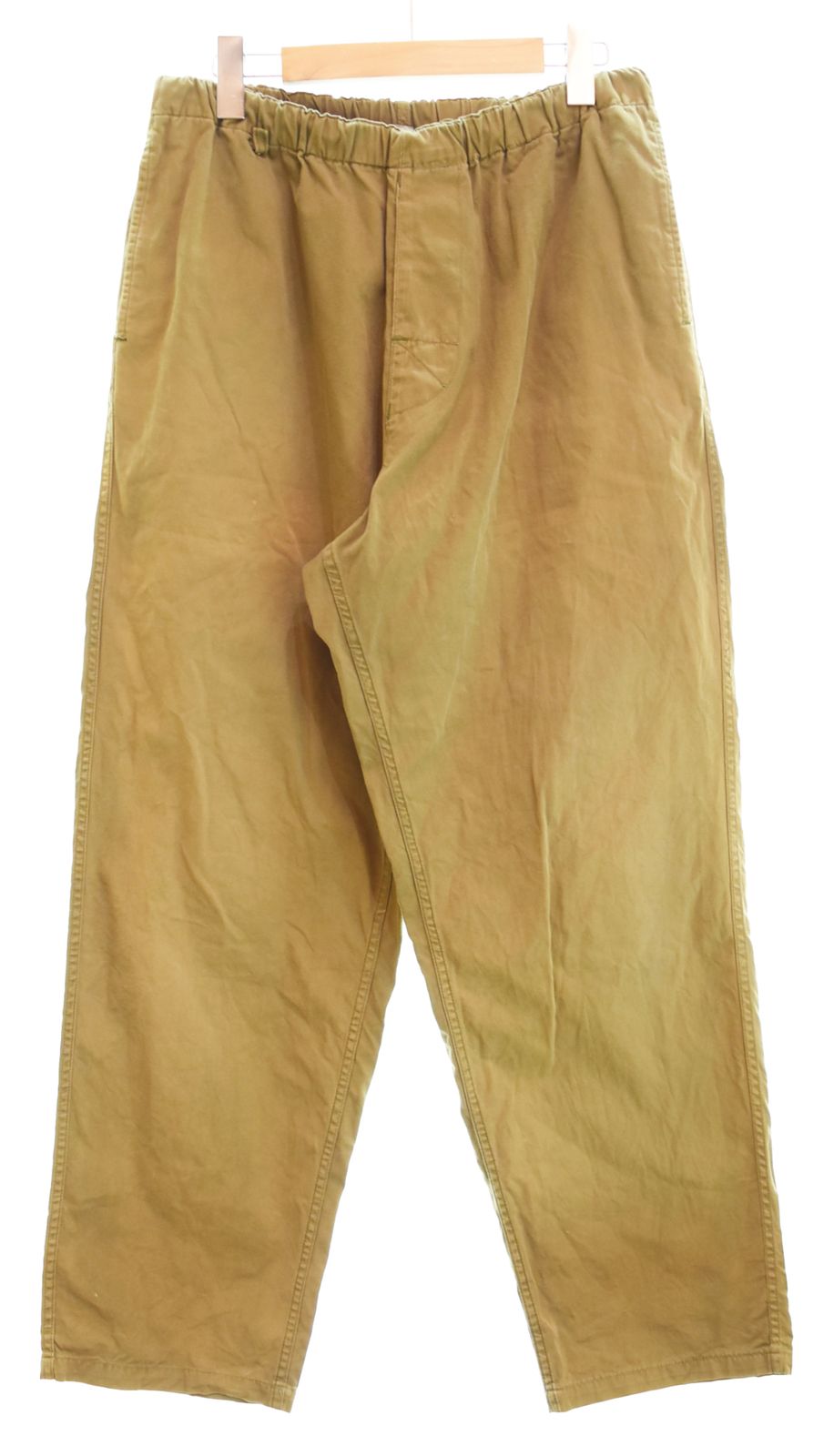 グッドイナフ Goodenough GDEH 00s Easy Cotton Pants イージーパンツ 刺繍ロゴ ボトムスその他 カーキ LLサイズ XL 103MB-1083