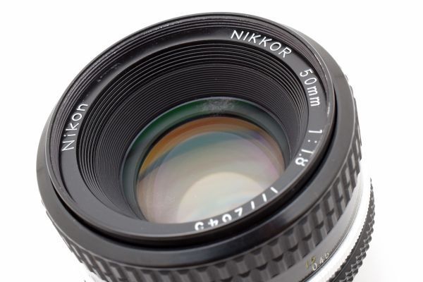 カメラ ニコン Nikon AI Nikkor 50mm F1.8 【動作確認済】 #9254 F.Apr