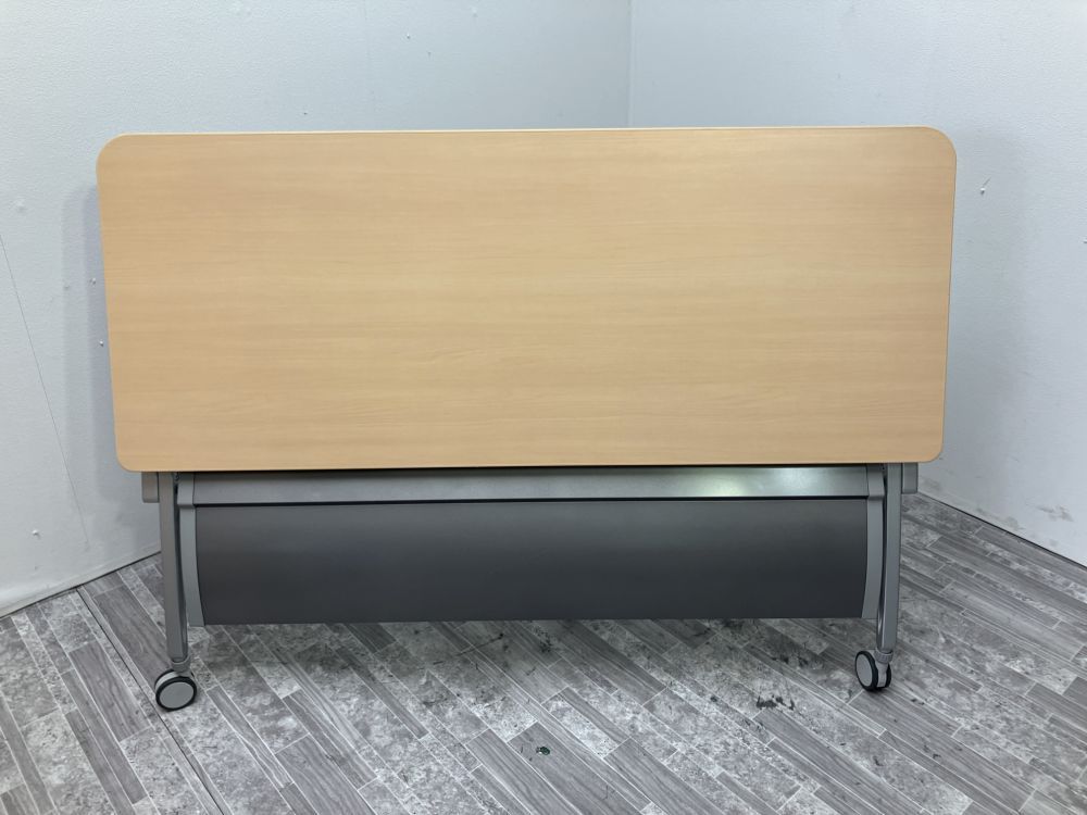 【中古品】プラス ルアルコシリーズ 1500サイドスタックテーブル XT-520WN ナチュラル
