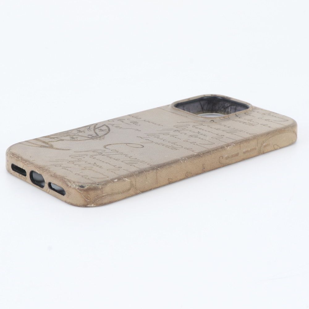 美品・付属品付✨ ベルルッティ iPhone14proケース カリグラフィー 美品 ベルルッティ カリグラフィ iPhone 14 Pro ケース ベージュ