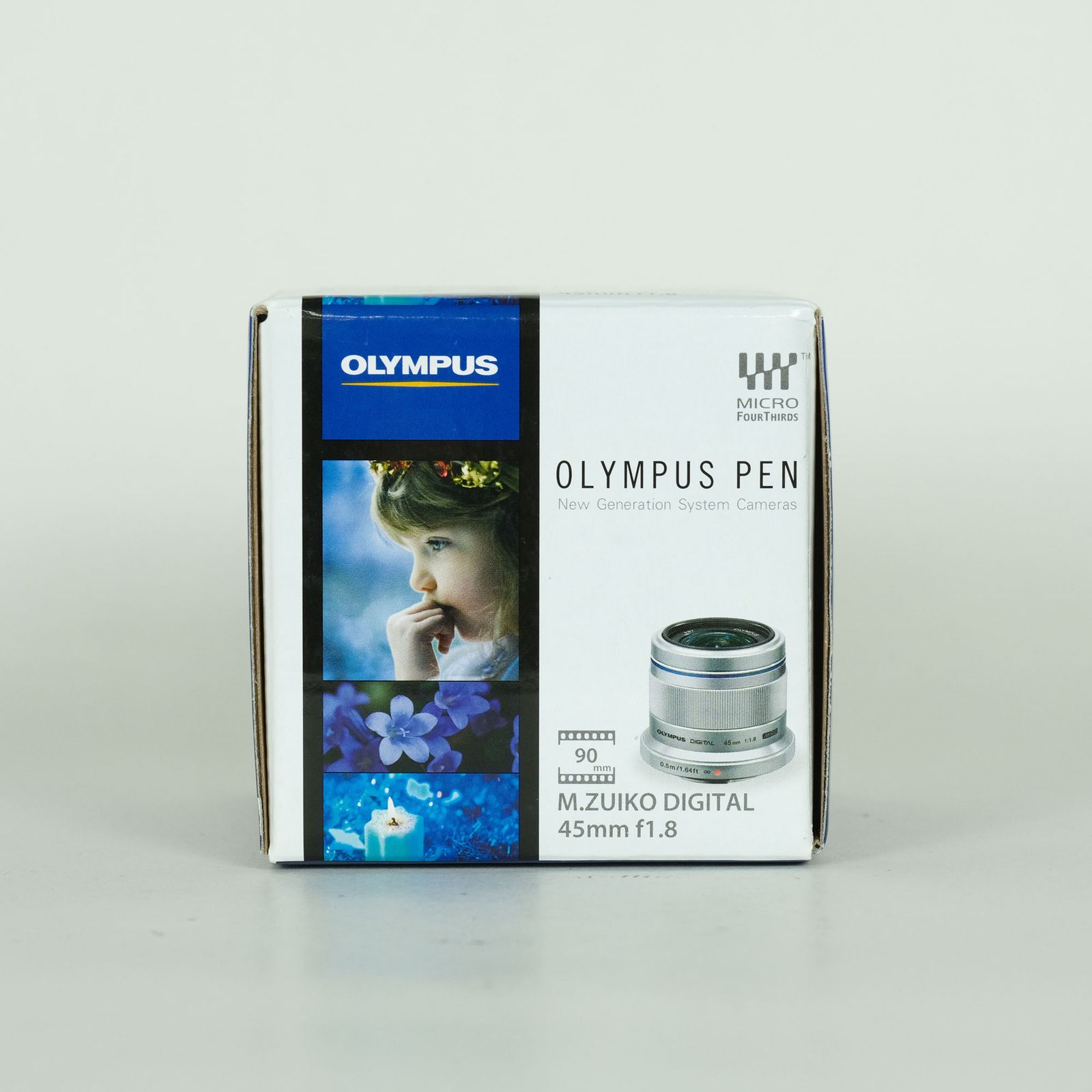 美品・フード付】M.ZUIKO DIGITAL 45mm F1.8 シルバー オリンパス M