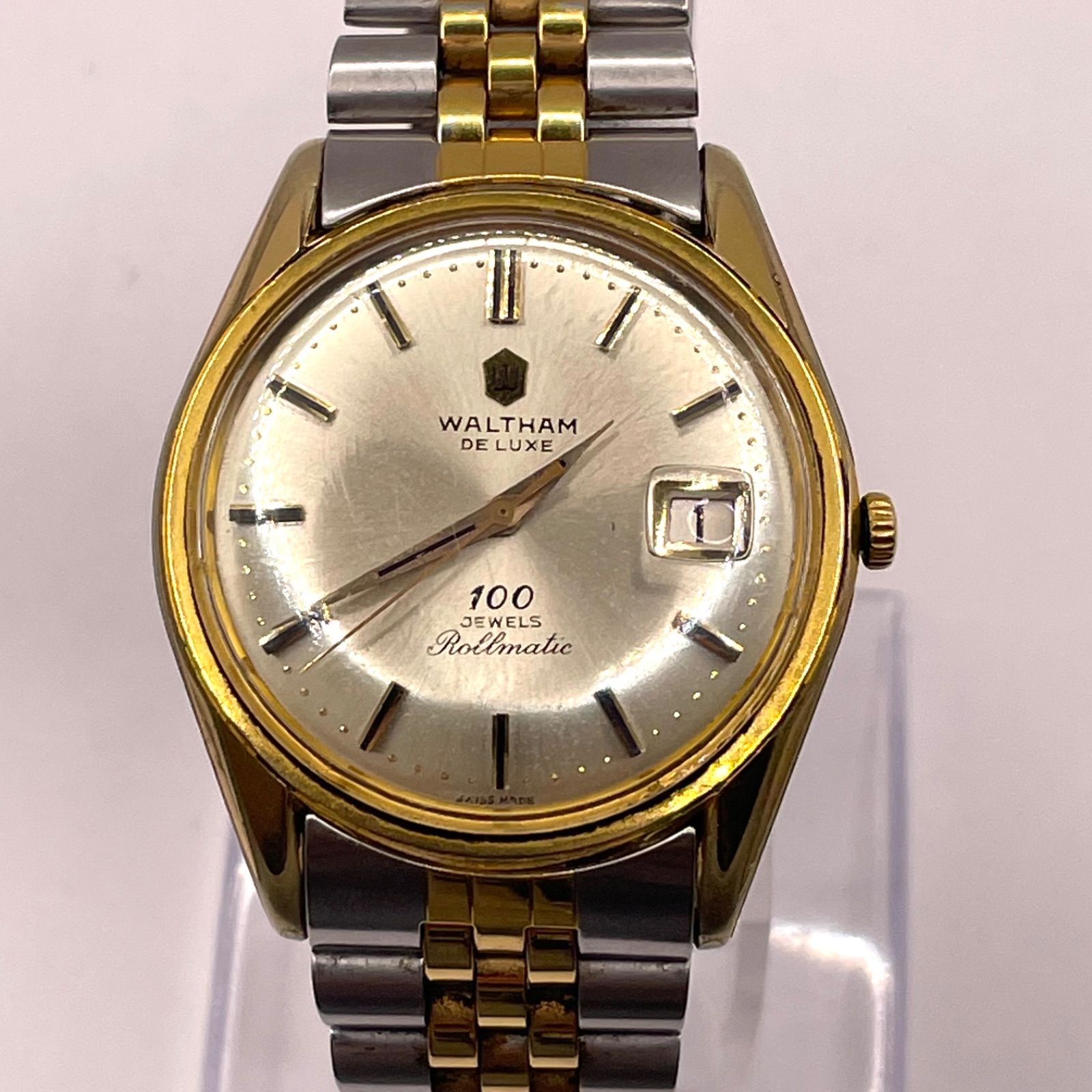 稼働品 ウォルサム デラックス ロールマチック 100石 WALTHAM deluxe
