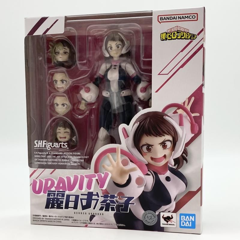 【中古】開封 S.H.Figuarts 麗日お茶子 バンダイ 僕のヒーローアカデミア ヒロアカ ウラビティ トガヒミコ[17]