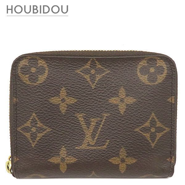 ルイヴィトン LOUIS VUITTON コインケース ジッピー コイン パース モノグラムキャンバス モノグラム ゴールド金具 小銭入れ コンパクト財布 M60067 SN0189【中古】