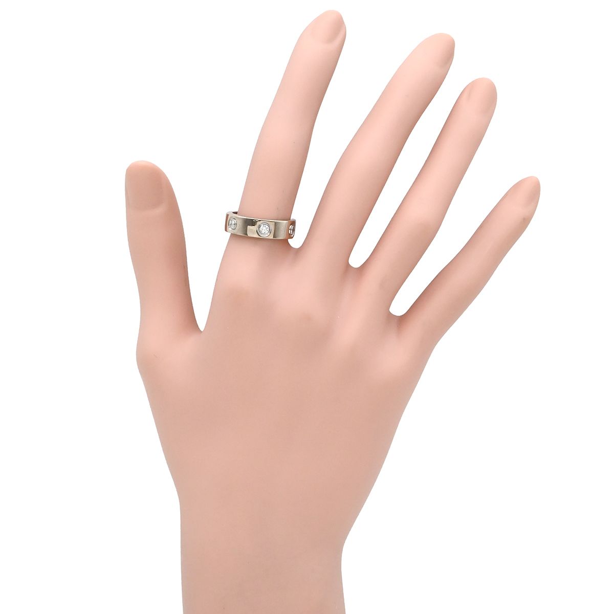 Cartier750リング カルティエ Cartier リング 指輪 ラブリング フルダイヤ クラシック