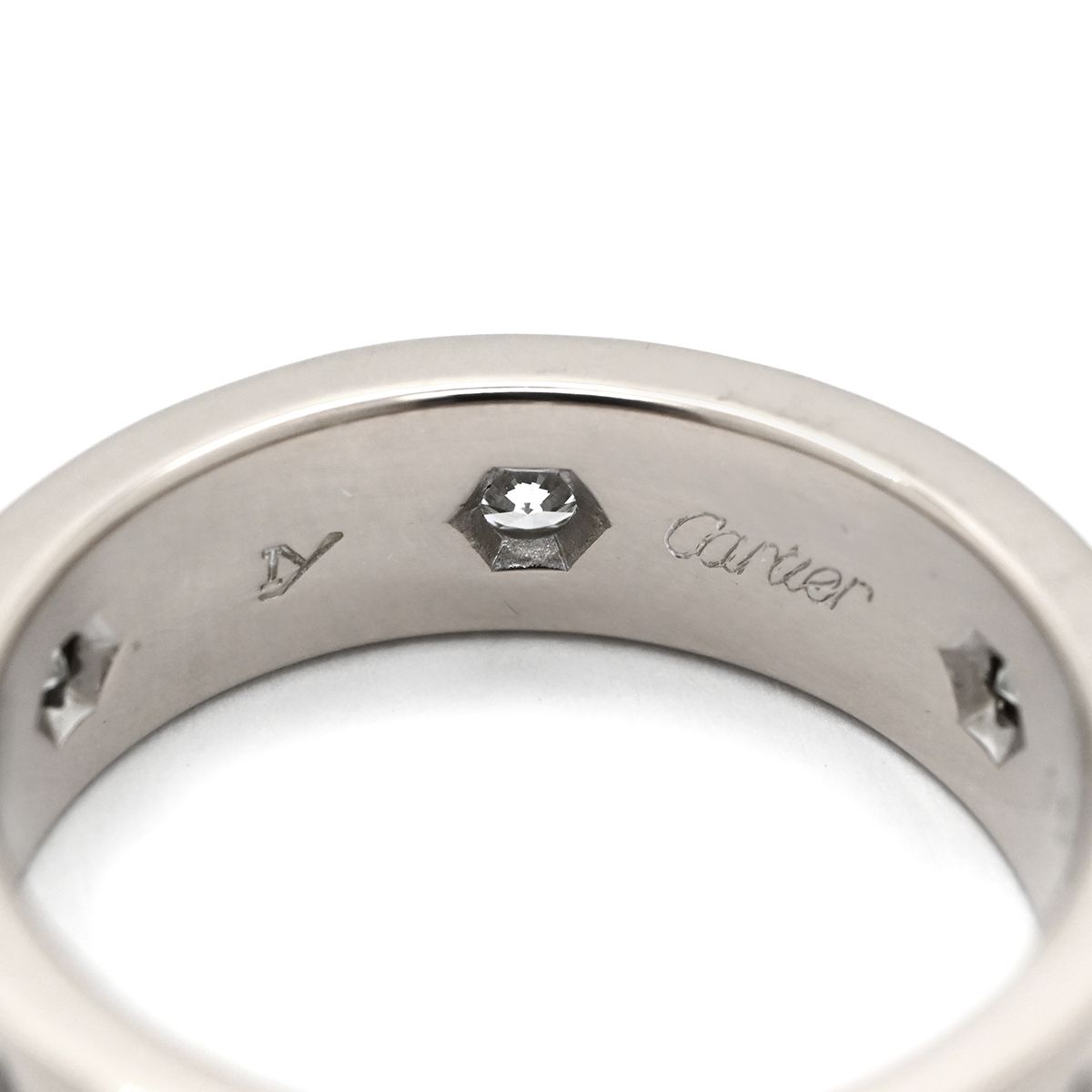 カルティエ Cartier リング 指輪 ラブリング フルダイヤ クラシック