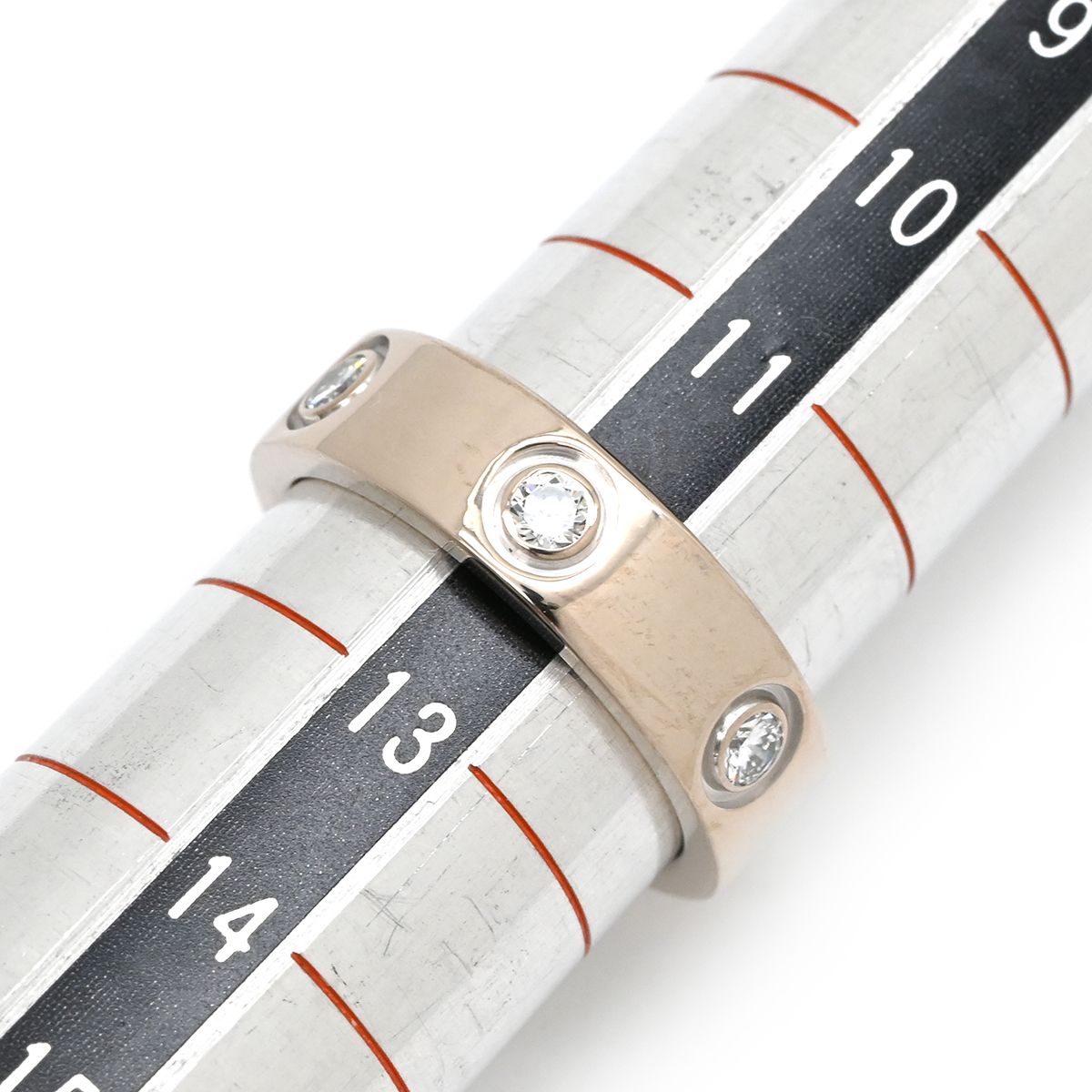 カルティエ Cartier リング 指輪 ラブリング フルダイヤ クラシック