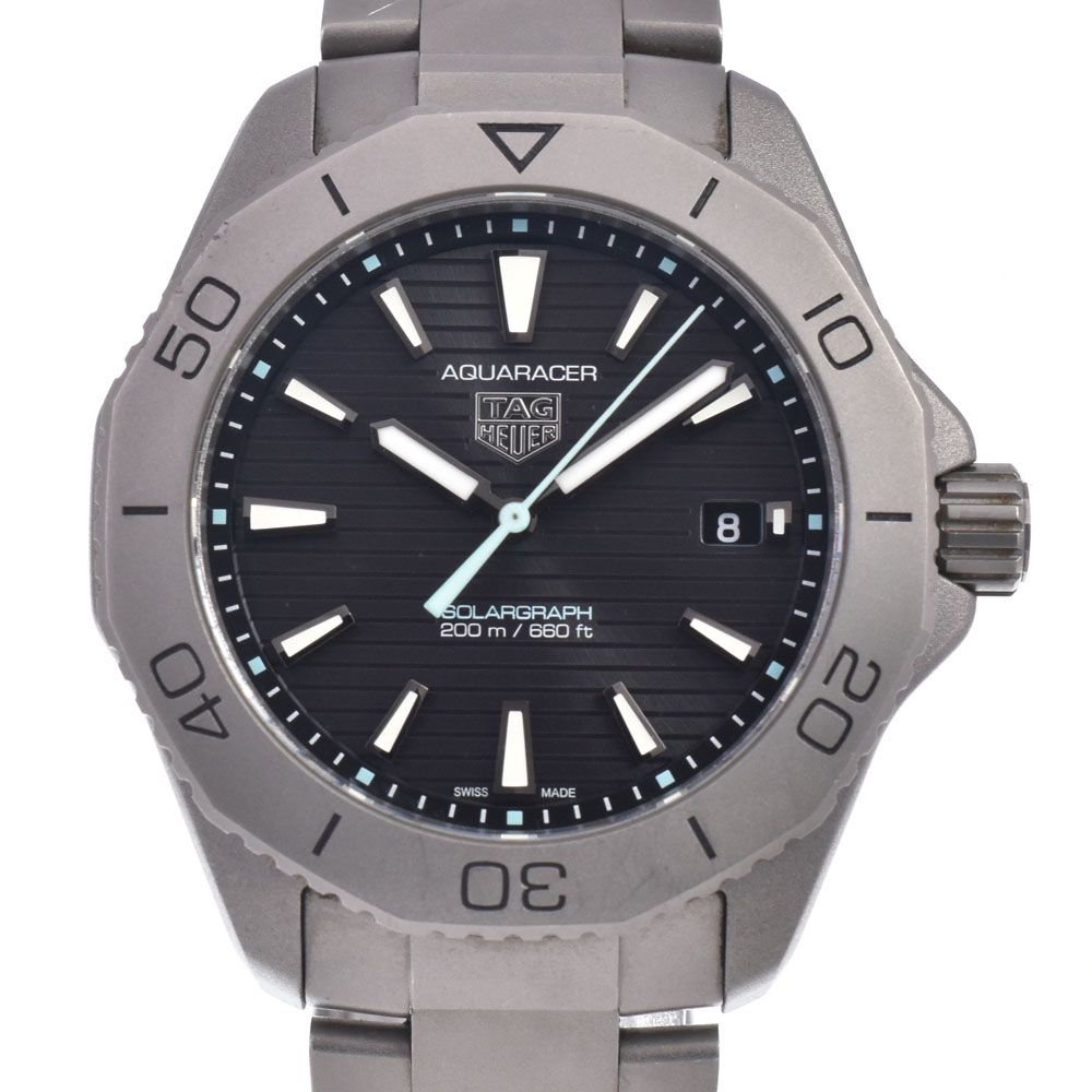 タグホイヤー TAG HEUER WBP1180.BF0000 アクアレーサー プロフェッショナル200 ソーラーグラフ ブラック ソーラー メンズ 腕時計 P#149088