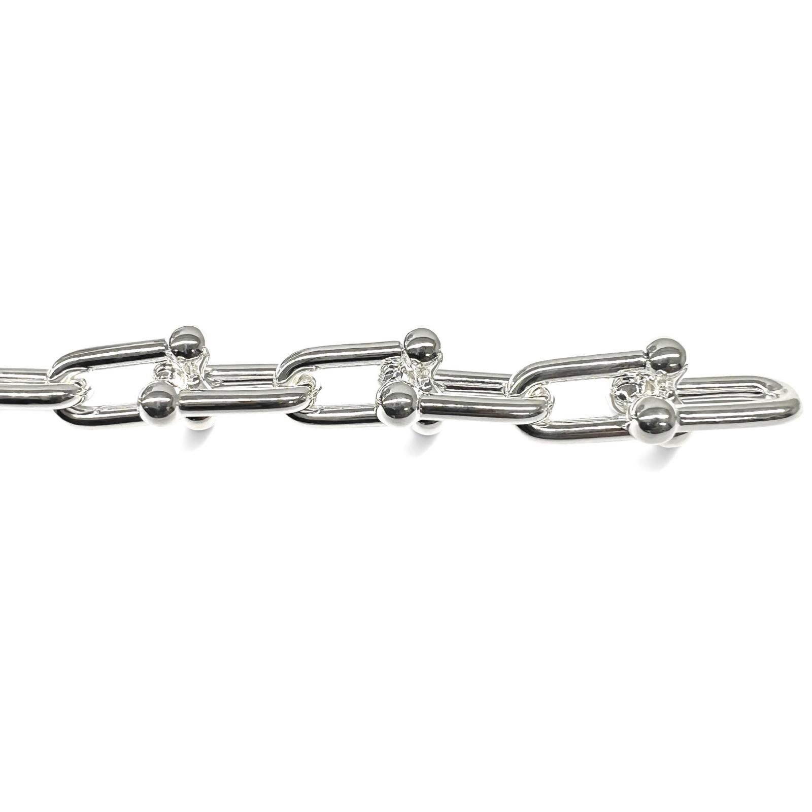 TIFFANY 極美品 ティファニー ハードウェア ラージリンク ブレスレット