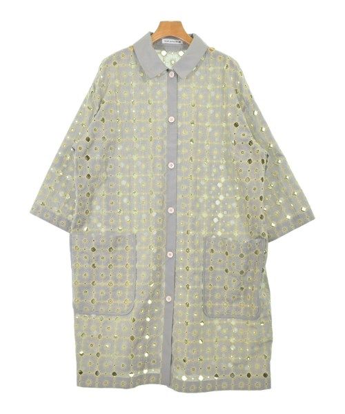mina perhonen ステンカラーコート レディース 【古着】【中古】【送料無料】