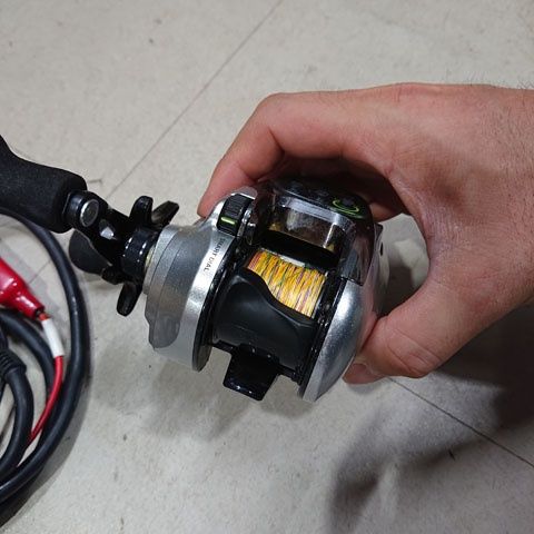 SHIMANO シマノ 14フォースマスター401DH 電動リール - メルカリ