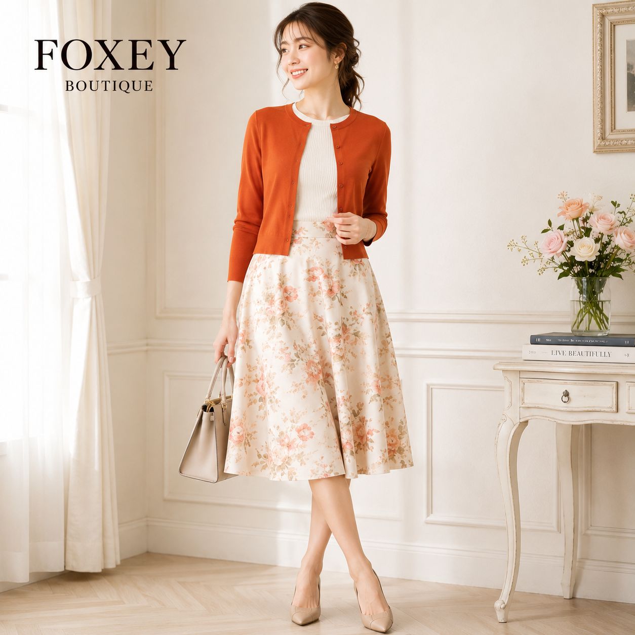 新品未使用】FOXEY BOUTIQUE フォクシー カーディガン 【公式