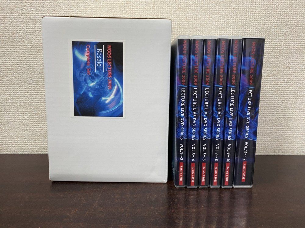NOOS LECTURE 2009 ヌースレクチャー 全巻セット／DVD6点25枚揃【Vol1～12】 ヌースアカデメイア 【DVD】