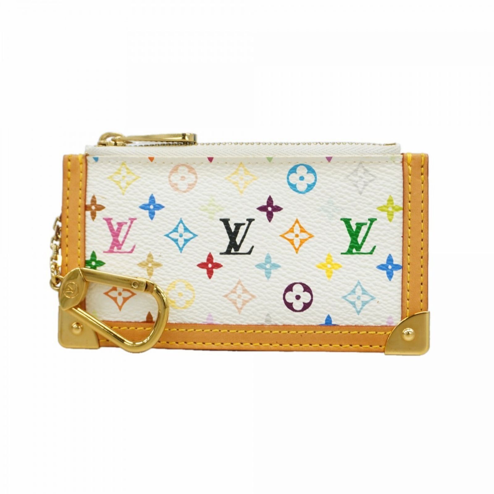ルイ・ヴィトン(Louis Vuitton) ルイ・ヴィトン 財布・コインケース モノグラム・マルチカラー ポシェットクレ M92655 ブロンレディース