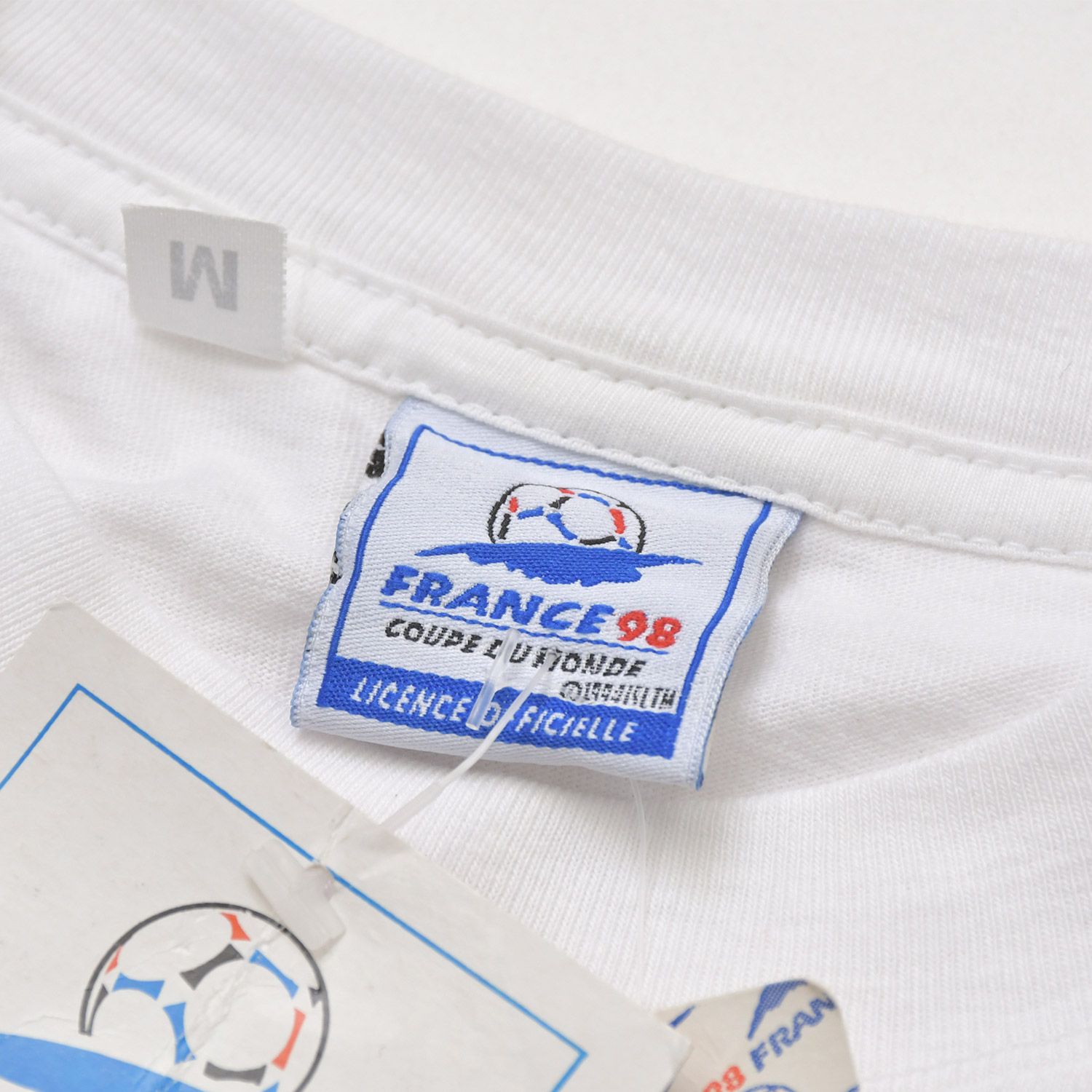 新品未使用 FRANCE 98 公式アートグラフィックTシャツ 1998年 ワールド
