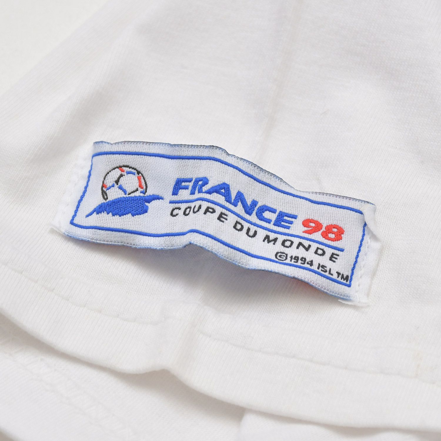新品未使用 FRANCE 98 公式アートグラフィックTシャツ 1998年 ワールド