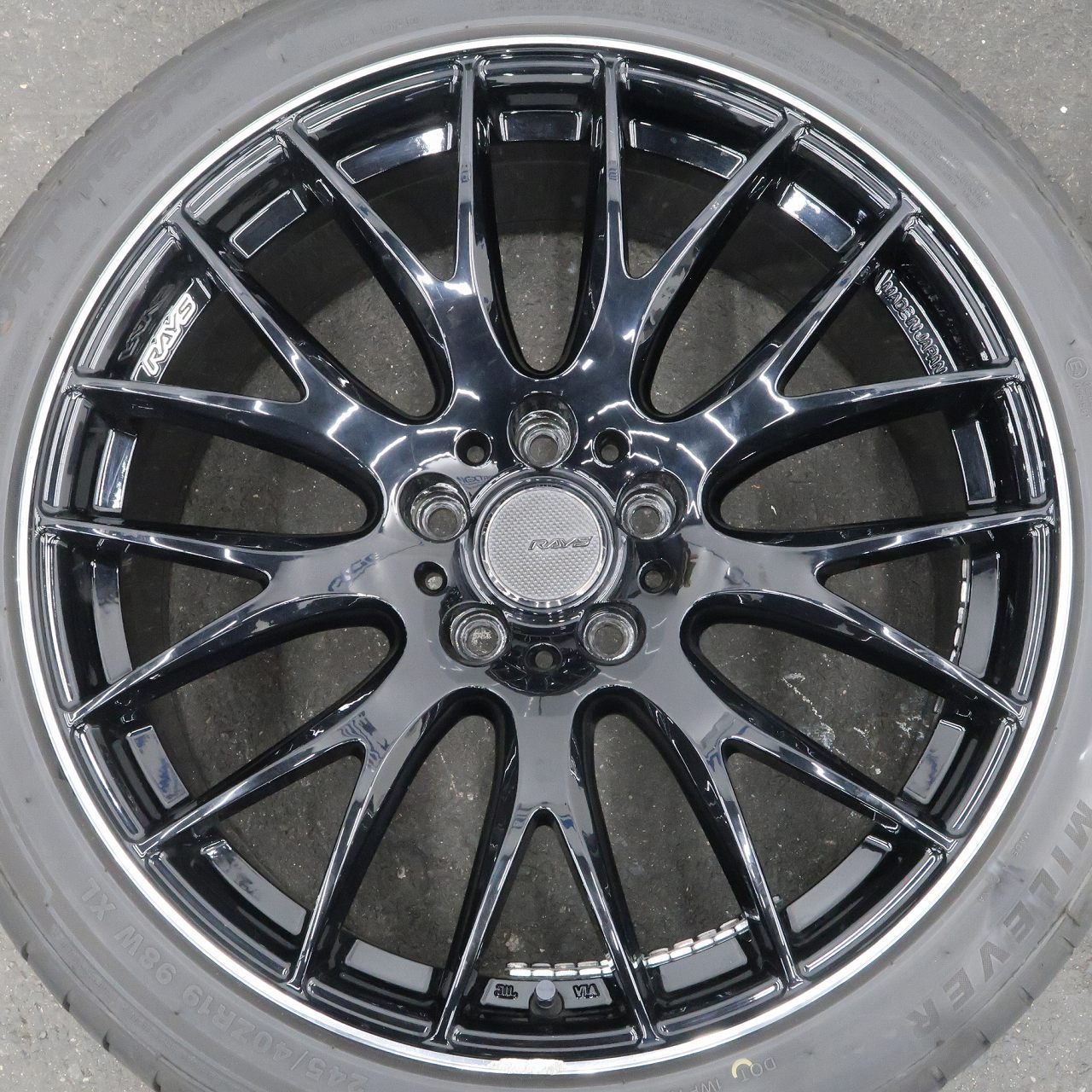4本 RAYS HOMURA 2×9 19インチ 8J 9J +45 5H PCD114.3 ラジアル MILEVER SPORTmacro MA349 2024年 245/40R19 レイズ ホムラ 国産車 ① 4本 RAYS HOMURA 2×9 19インチ 8J 9J +45 5H PCD114.3 ラジアル MILEVER SPORTmacro MA349 2024年 245/40R19 レイズ ホムラ 国産車 ①