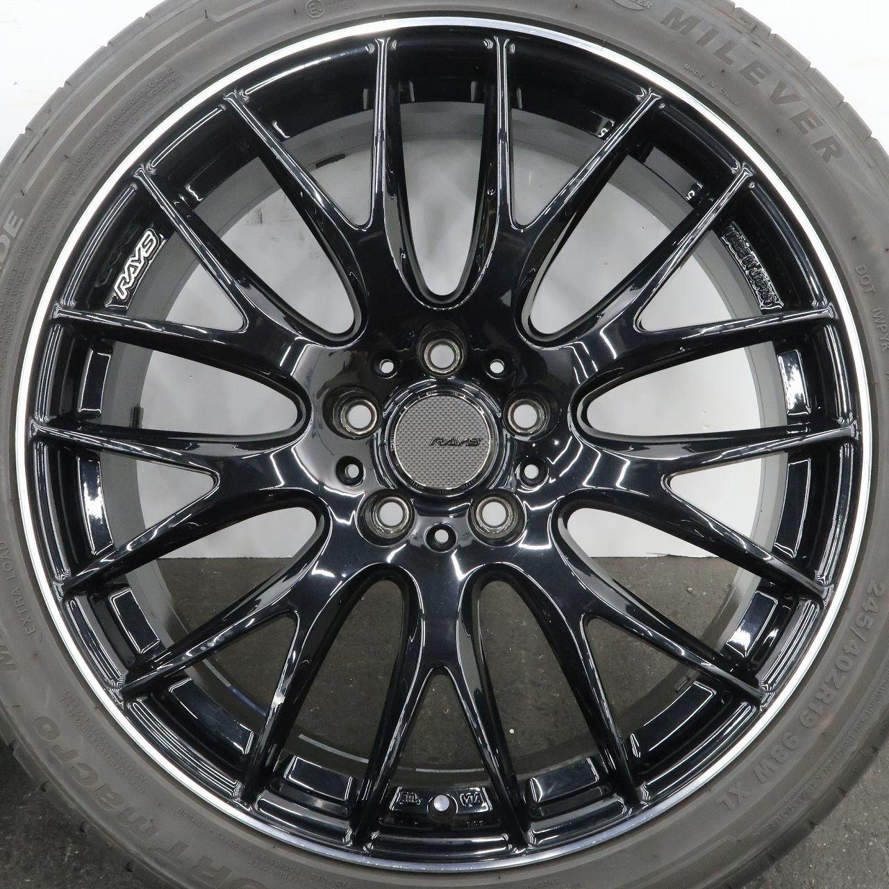 4本 RAYS HOMURA 2×9 19インチ 8J 9J +45 5H PCD114.3 ラジアル MILEVER SPORTmacro MA349 2024年 245/40R19 レイズ ホムラ 国産車 ① 4本 RAYS HOMURA 2×9 19インチ 8J 9J +45 5H PCD114.3 ラジアル MILEVER SPORTmacro MA349 2024年 245/40R19 レイズ ホムラ 国産車 ①