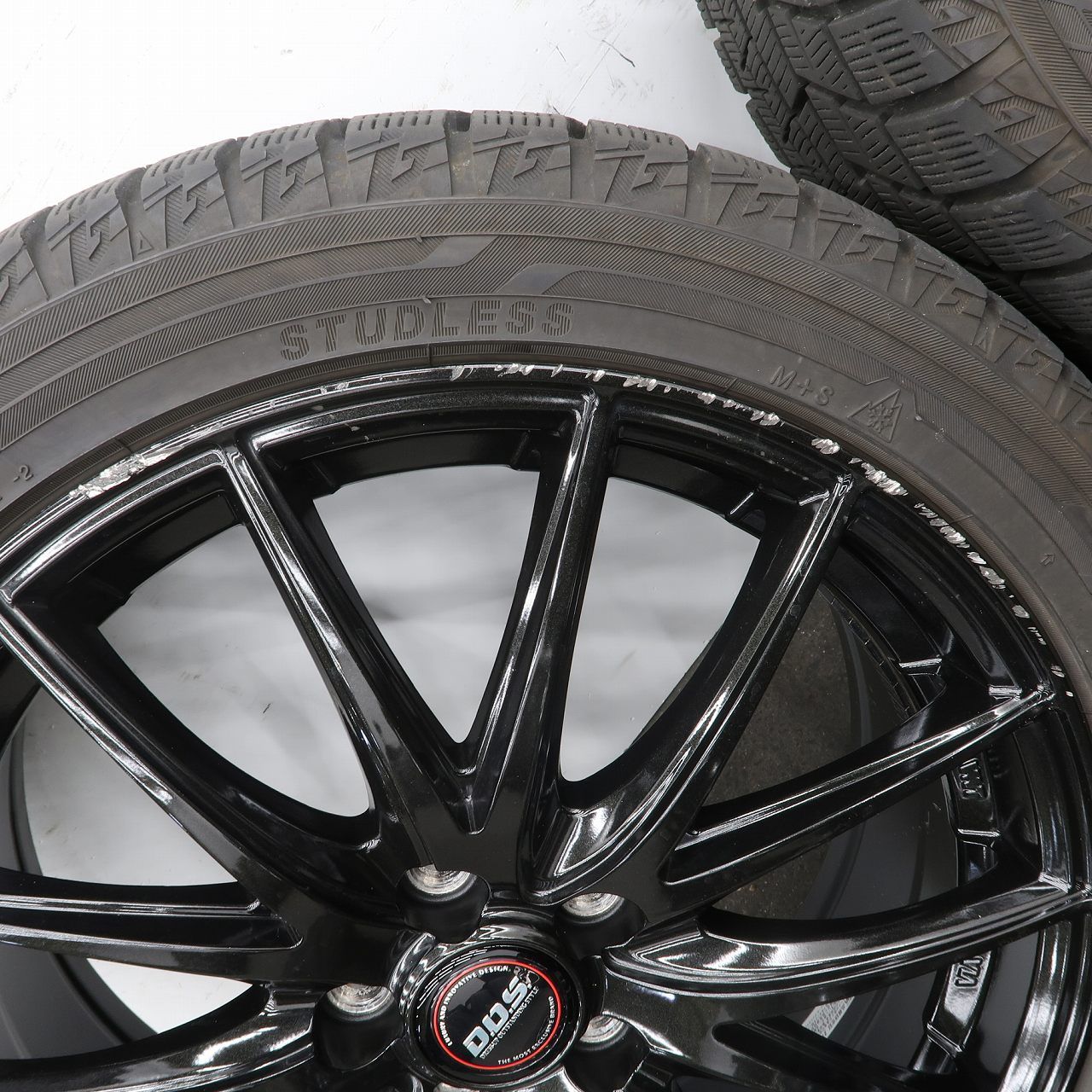 プリウス カローラ 86 BRZ インプレッサ 等 4本 社外 17インチ 7J +48 