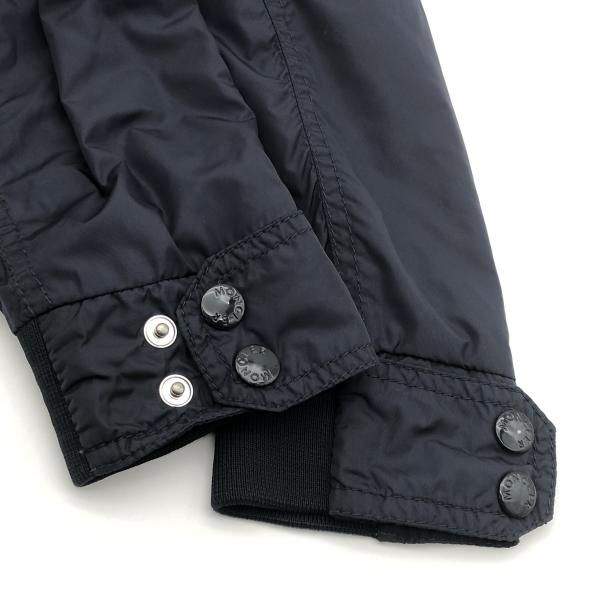 中古】MONCLER MATE GIUBBOTTO ナイロンジャケット 1 ネイビー
