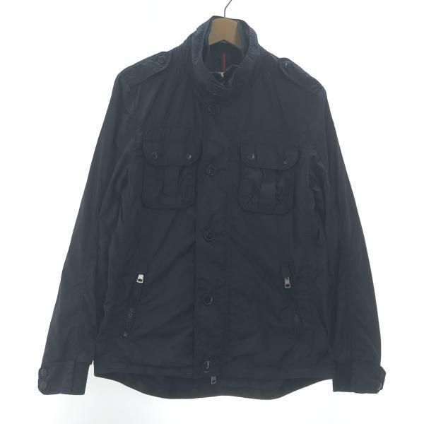 MONCLER OCRE GIUBBOTTO ネイビー サイズ1 ナイロンコート 中古】MONCLER MATE GIUBBOTTO ナイロンジャケット 1 ネイビー