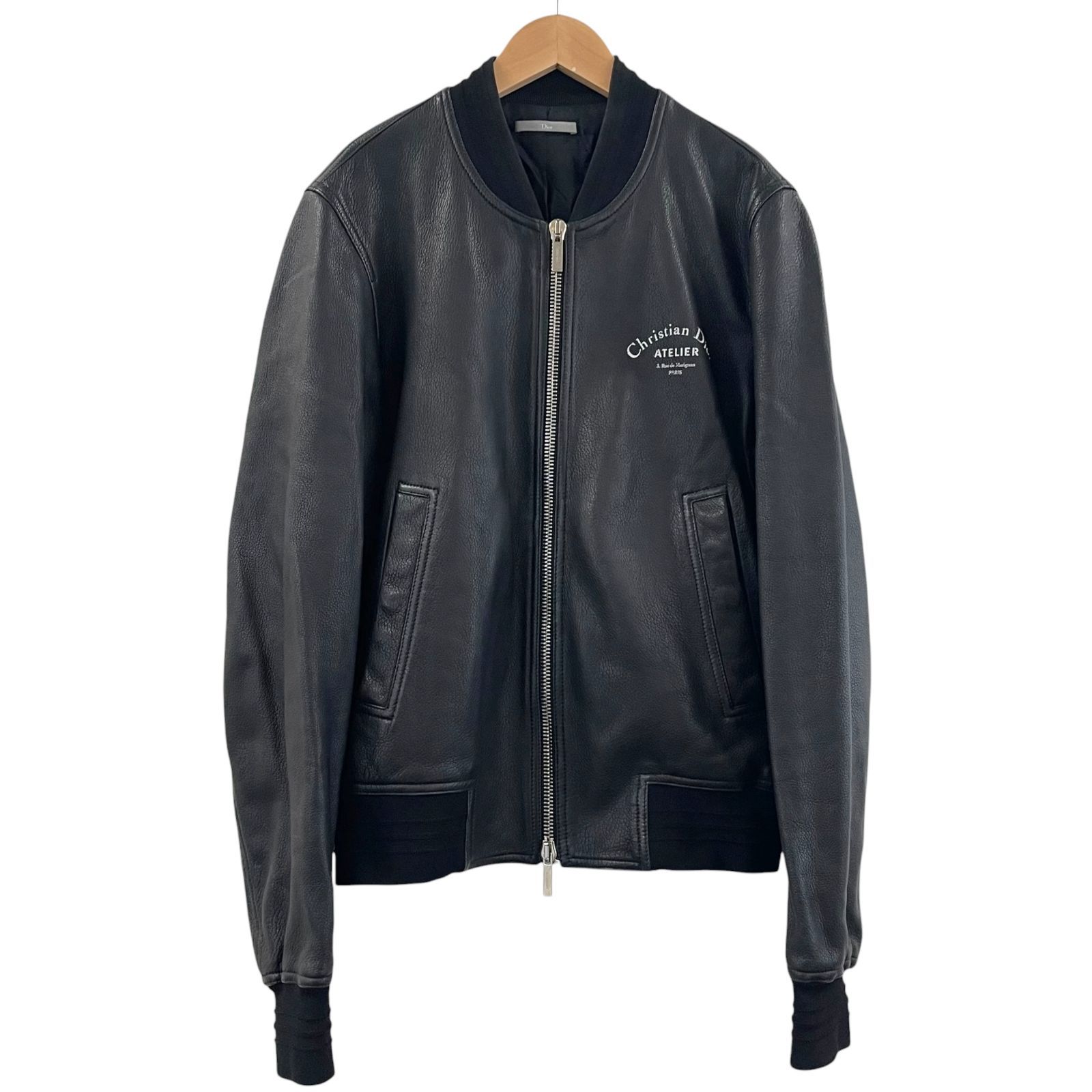 Dior HOMME ディオールオム アトリエ ライダース ラムレザージャケット