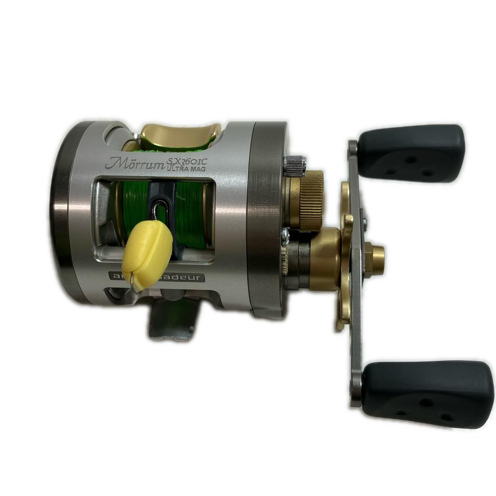 Abu Garcia アブガルシア SX3601C 釣り用品 リール ベイトリール アンバサダーモラム キズ有 程度B マグネットブレーキにカスタム済み。