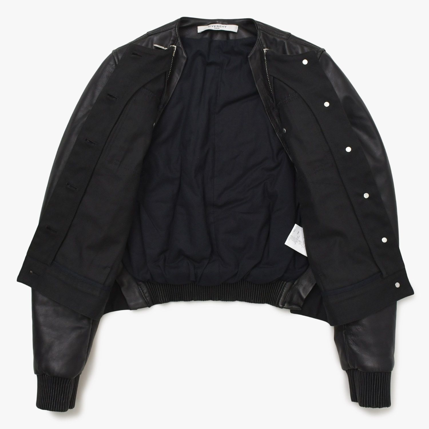 GIVENCHY ジバンシー レザージャケット ジッパーデザイン 14P 1513 600