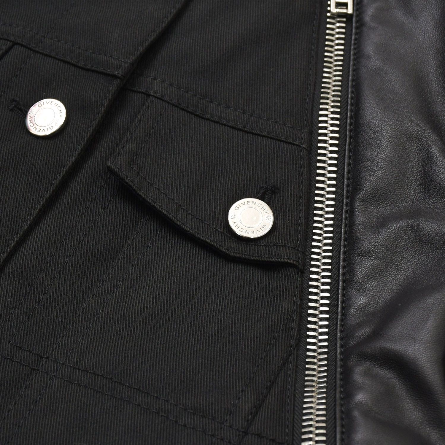GIVENCHY ジバンシー レザージャケット ジッパーデザイン 14P 1513 600