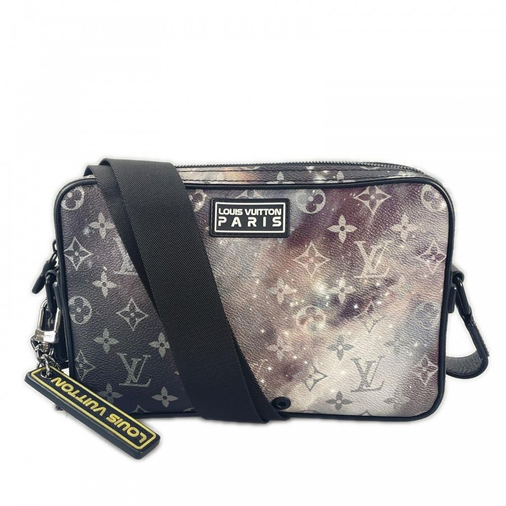 ルイヴィトン メッセンジャーバッグ レディース メッセンジャー LOUIS VUITTON レザー マルチカラー シルバー金具【中古品】