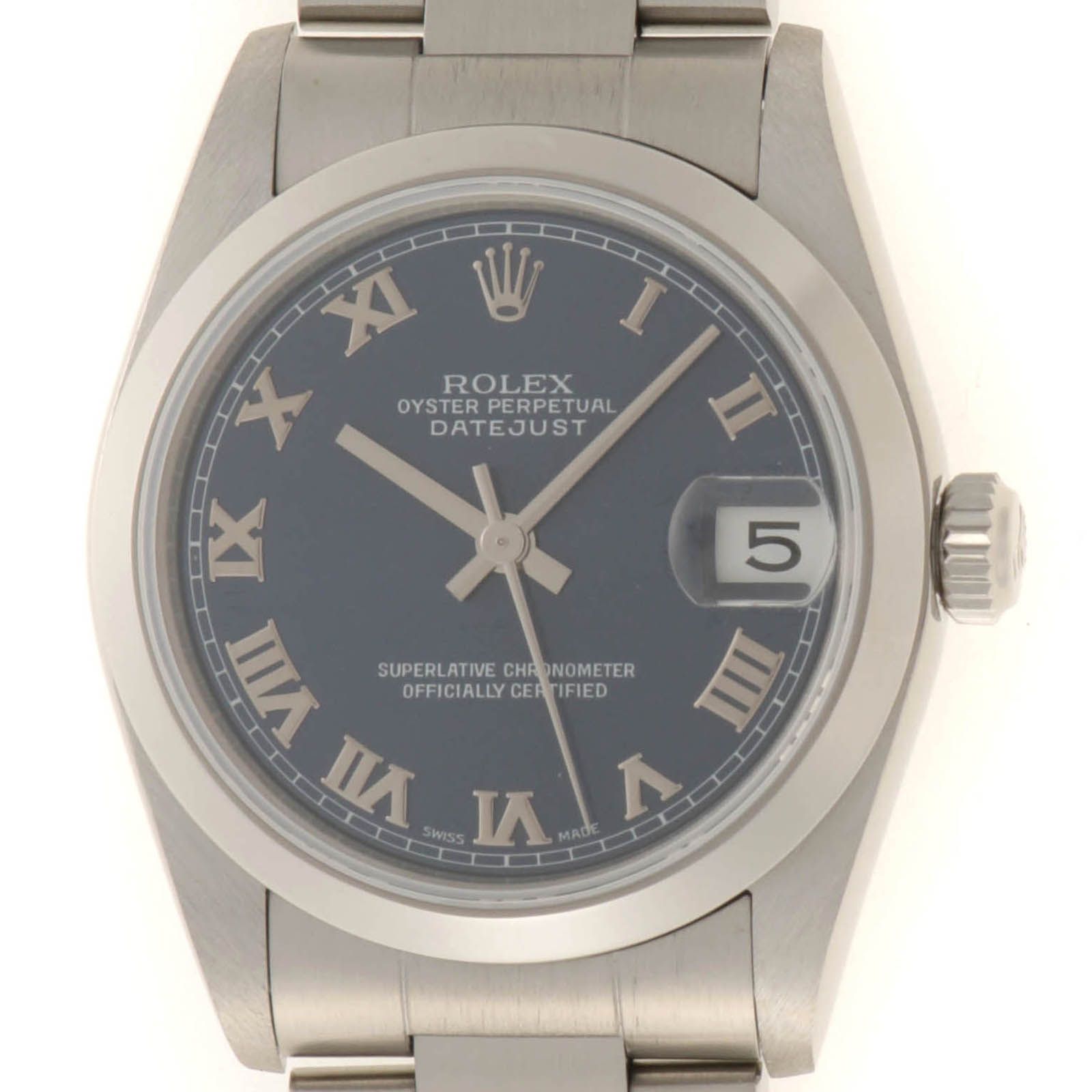 カタチ製作所 ROLEX ロレックス デイトジャスト 78240 腕時計 ステンレス ブルー