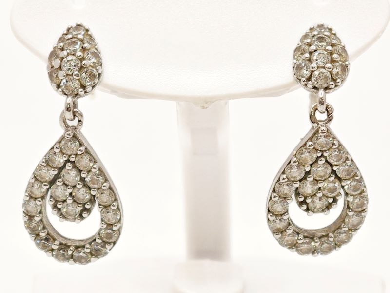 JEWELRY ジュエリー K14WG/2.3g ﾋﾟｱｽ ピアス K14ホワイトゴールド