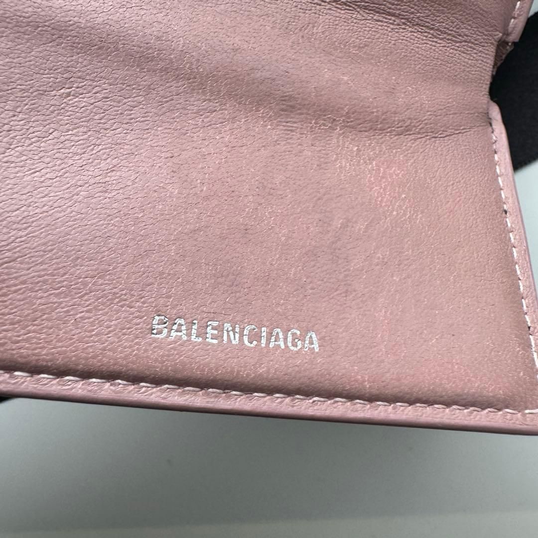 美品】 525 BALENSIAGA バレンシアガ 3つ折り財布 クロコ - メルカリ