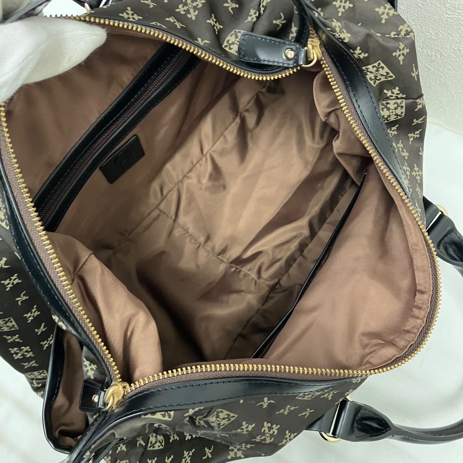 未使用】russet ラシット リュック ハンドバッグ 2WAY モノグラム 美品 