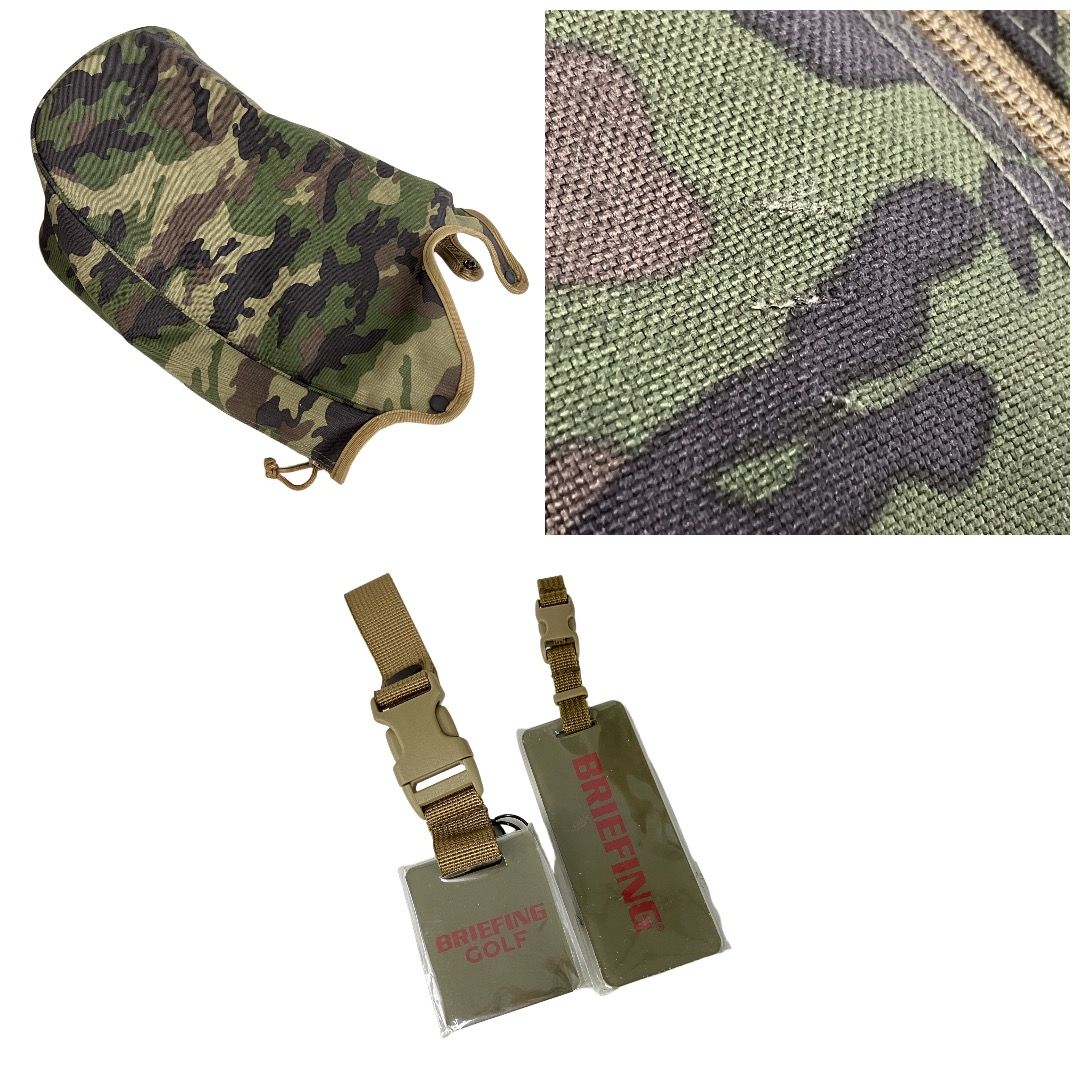 BRIEFING CR-4 #02 COYOTE キャディーバック カモフラ ブリーフィング