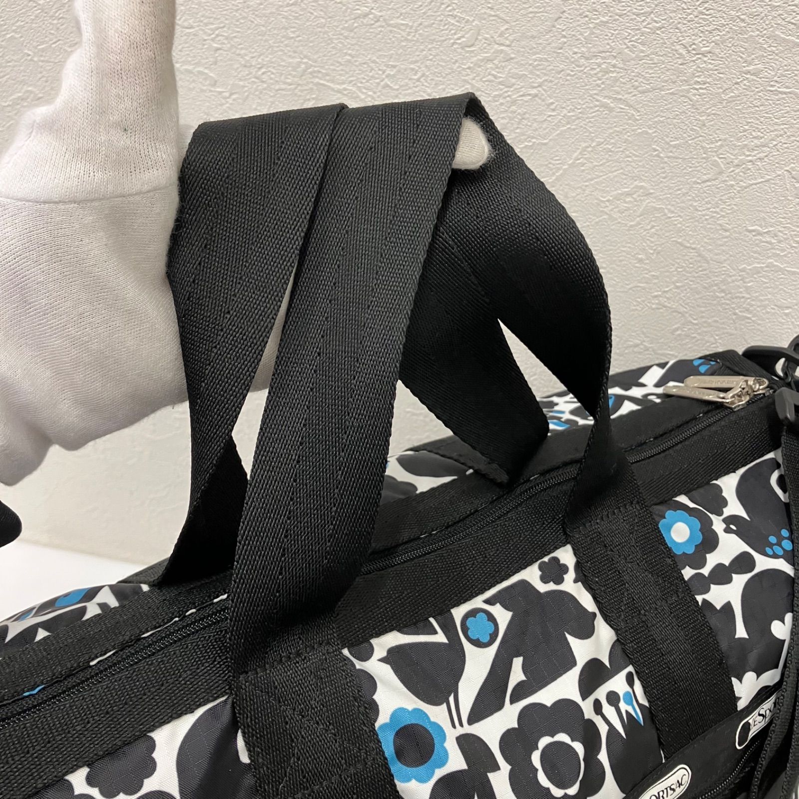 5965 【美品】 LeSportsac レスポートサック 2way ボストンバッグ 旅行