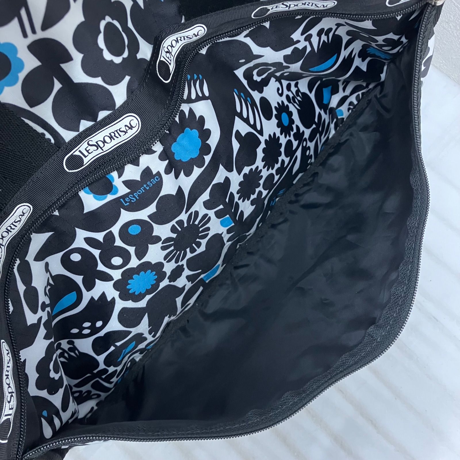 5965 【美品】 LeSportsac レスポートサック 2way ボストンバッグ 旅行