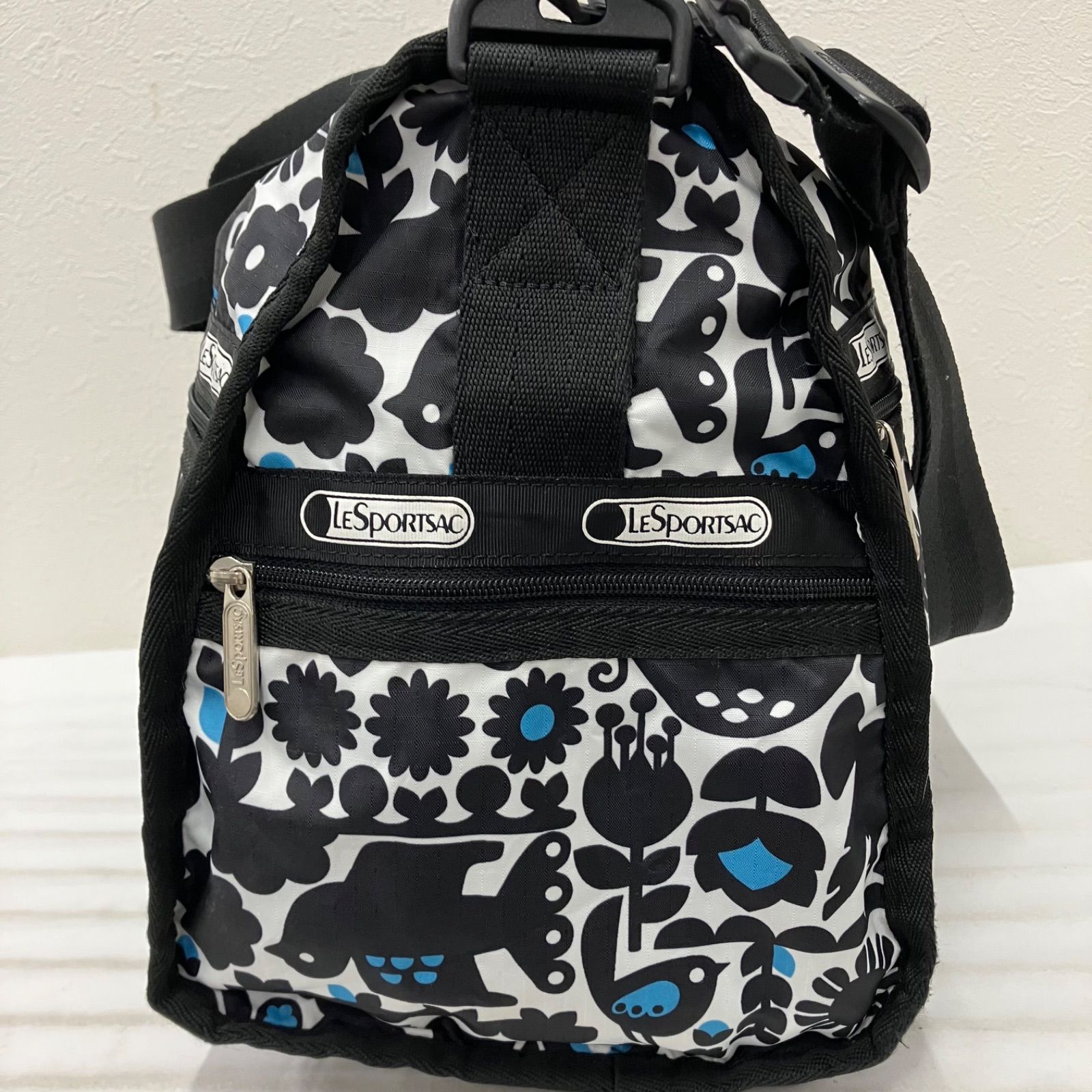 5965 【美品】 LeSportsac レスポートサック 2way ボストンバッグ 旅行