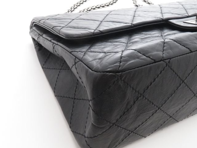CHANEL シャネル デカマトラッセWフラップ32 2.55 Wチェーンショルダー