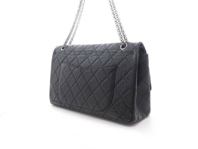 CHANEL シャネル デカマトラッセWフラップ32 2.55 Wチェーンショルダー