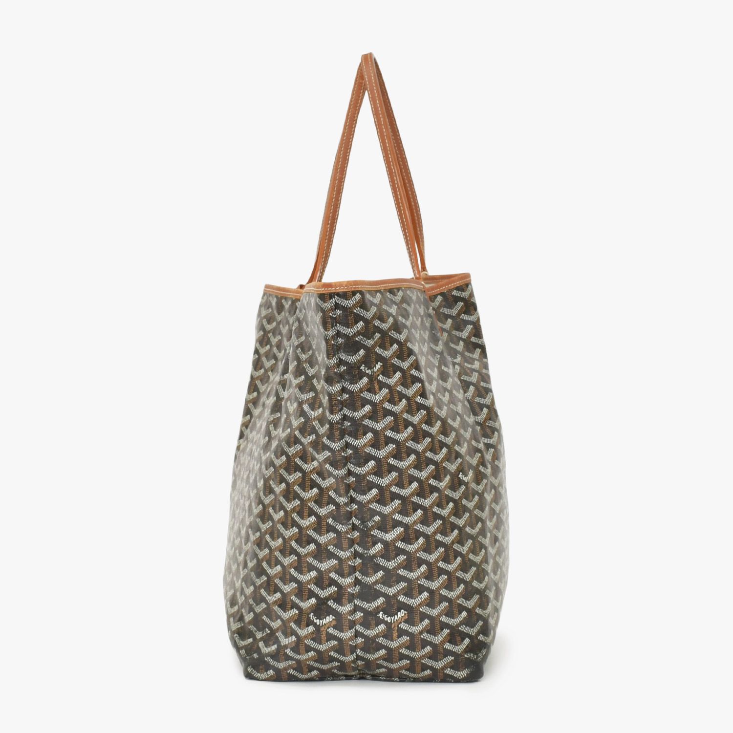 極美品 GOYARD ゴヤール SAINT LOUIS GM サンルイGM ブラウン トート