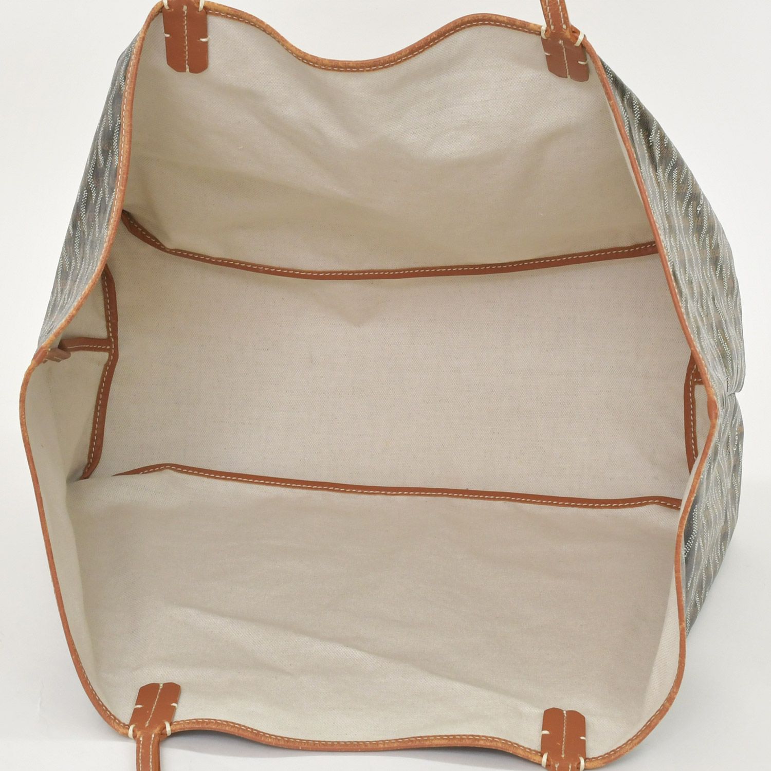 極美品 GOYARD ゴヤール SAINT LOUIS GM サンルイGM ブラウン トート