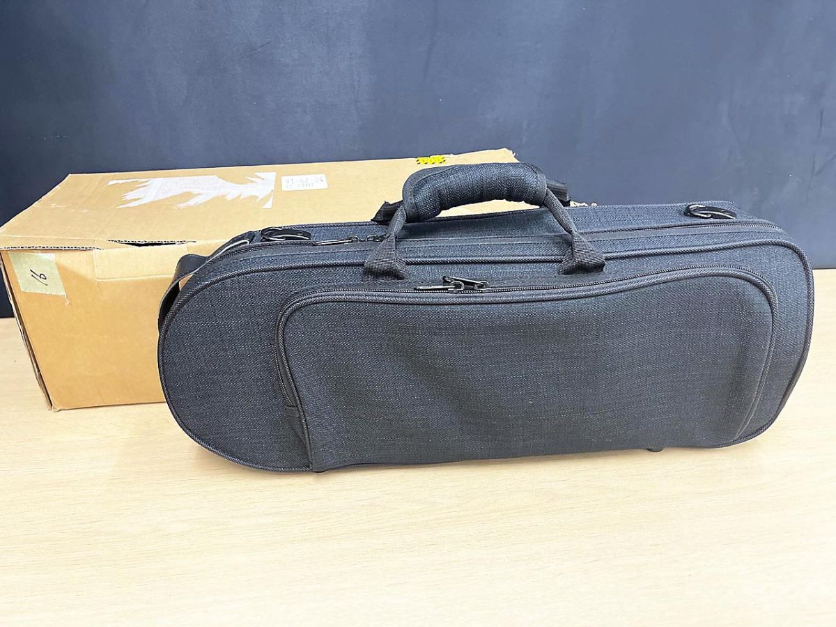 ジャンク品】 KIKUTANI キクタニ トランペット用ケース TR-Tweed BLK