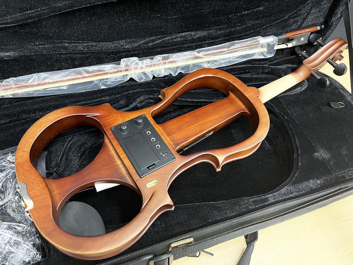 現状品】 KIKUTANI キクタニ エレクトリック バイオリン ケース付 ESV